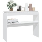  Konzolni stol visoki sjaj bijeli 102x30x80 cm konstruirano drvo | shoptok.hr