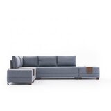  Fly Left - Blue Blue Corner Sofa-Bed Cene