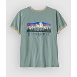 Patagonia Fitz Roy Foothills Ringer T-Shirt cover green Cijene
