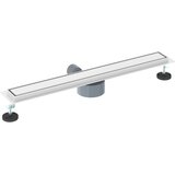 Tuš kanal 2-u-1 sa 360° sifonom Srebrno 70 cm | shoptok.hr