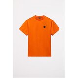 Napapijri Majice & Polo majice S BADGE Oranžna Cene
