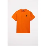 Napapijri Majice & Polo majice S BADGE Oranžna