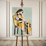 Styler Slika s ručno oslikanim elementima 70x100 cm Penelope – | shoptok.hr