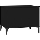  Stolić za kavu crni 60 x 44 5 x 45 cm od konstruiranog drva | shoptok.hr