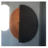 WALLXPERT Zidna dekoracija ART143, 50 x 50 cm, Crna | Eponuda.ba