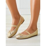 Resti Shiny women's ballet flats with a bow and elastic Safte | shoptok.hr