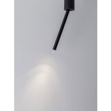 Nova Luce Mat crna LED stropna svjetiljka aluminijska sa savitljivom konstrukcijom Stilvi &amp;ndash; Slike