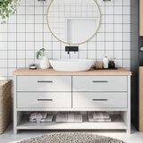  Kopalniški pult 160x30x(2-6) cm neobdelan trden les | Shoptok.si