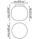 Faro 68610 - Plafonsko svetlo AMELIA 1xE27/15W/230V IP44 bela | Eponuda.com