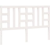  Uzglavlje za krevet bijelo 156 x 4 x 100 cm od masivne borovine | Eponuda.com