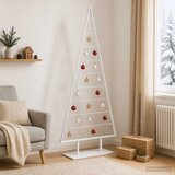  Metalna božićna jelka KUOPIO 210 cm Čelik Bijela | shoptok.hr