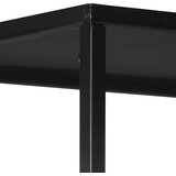 Ormarić za knjige 80x35x180 cm od grubog drva manga i željeza | Eponuda.com
