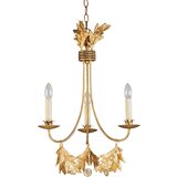 Elstead Lighting Elstead Sweet Olive Stropni viseči lestenec s 3 lučmi, več kraki, zlat, E14, (22098688) | Shoptok.si