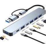  Adapter USB 3.0/3.1 tip C (M) na USB 3.0 + 4x USB 2.0 + 2x tip C 7 u 2 Adapter USB 3.0/3.1 tip C (M) na USB 3.0 + 4x USB 2.0 + 2x tip C 7 u 2 | Eponuda.com