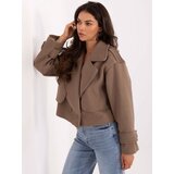 RUE PARIS Jacket-IT-KR-A9558.62-dark beige | Shoptok.si