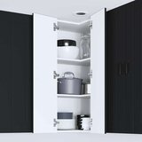  Kuhinjski element Črna 57 x 57 x 100 cm Konstruiran les, (5000131744) | Shoptok.si