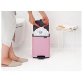 Brabantia Rožnat jeklen koš za smeti s pedalom 7 l Bo – | Shoptok.si