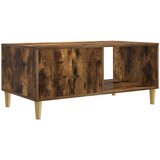  Kava Stol Dimljeni hrast 90 x 50 x 40 cm Konstruirano drvo | shoptok.hr