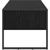 vidaXL Kava Stol Crni hrast 100 x 46 x 40 cm Konstruirano drvo | shoptok.hr