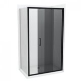 Copen stakleni paravan concept atlas black 100x195cm tonirano staklo 6mm crni mat ram (C-02-B4100) | Eponuda.com
