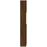  Kupaonski ormarić boja smeđeg hrasta 32 x 25 5 x 190 cm drveni | shoptok.hr