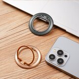 Techsuit MagSafe telefonski prstan (MPR2) – Okrogla oblika – aluminijeva zlitina – zlat | Shoptok.si