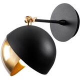 Opviq lights Črna/v zlati barvi stenska svetilka ø 26 cm Berceste – | Shoptok.si