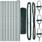 Euro Ograđivanje Ukop 25 x 1 m Čelik premazan PVC-om Zelena | shoptok.hr