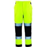  Signalizirajuće zaštitne Hi-viz hlače PATROL žuto/plave | shoptok.hr
