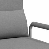 Okretna stolica sofa krevet od tkanine svjetlosivi | shoptok.hr