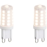LUEDD Set van 2 G9 dimbare LED lampen opaal 3W 250 lm 3000K Cene