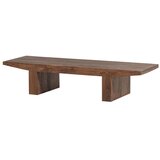 WOOOD Klubska mizica iz masivne akacije v temni naravni barvi 48x152 cm Eron – | Shoptok.si