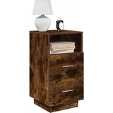 vidaXL Nočne omarice z 2 predaloma 2 kosa dim. hrast 36x36x68 cm Cene