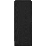 Ormarić Omarica za čevlje črna hrast 60x35x92 cm inženirski les | Shoptok.si