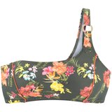 Lascana Bikini zgornji del 'Tahiti' oliva / mešane barve | Shoptok.si