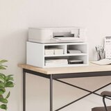 vidaXL Stojalo za tiskalnik belo 49x40x22,5 cm inženirski les | Shoptok.si