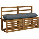 Jastučić za klupu VIANEN 100% poliester Plava 110 x 30 x 12 cm | shoptok.hr