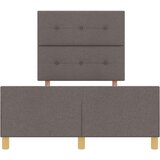  Postelja Taupe 120x200 cm Tkanina, (22049931) | Shoptok.si