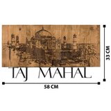 WALLXPERT dekorativni drveni zidni pribor taj mahal | ePonuda.com
