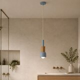 Opviq luster Elwood 20801-A, 1 × E27, plavi | Eponuda.com