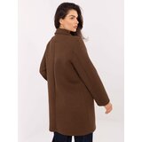 RUE PARIS Coat-IT-PL-FL8153.60-brown Cene