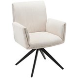 Bessagi Home naslanjač rosalia, bež, žamet | Shoptok.si