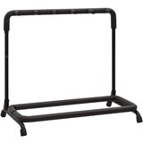 vidaXL Sklopivi stalak za gitare s 5 dijelova crni 74x41x66 cm čelični | shoptok.hr
