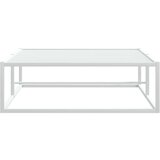 vidaXL Posteljni okvir brez vzmetnice bel 90x200 cm kovinska | Shoptok.si