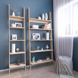 AKORD Polica za lestev 189X85X29Cm za rože sonoma hrast, (21979048) | Shoptok.si
