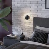 Toolight Zidni svijećnjak APP1614-1W crni | shoptok.hr