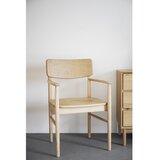 Rowico Blagovaonske stolice u setu 2 kom od punog hrasta u prirodnoj boji Maidstone – | shoptok.hr