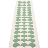Pappelina zelen/kremno bel zunanji in notranji tekač 70x250 cm poppy oregano – | Shoptok.si