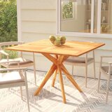  Vrtni stol 110 x 110 x 75 cm od masivnog bagremovog drva Cijene
