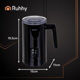 Ruhhy električna pjenilica za mlijeko 400 W, crna | shoptok.hr